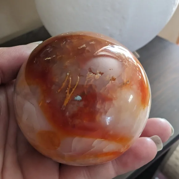 Carnelian Sphere - Picture 2 of 5
